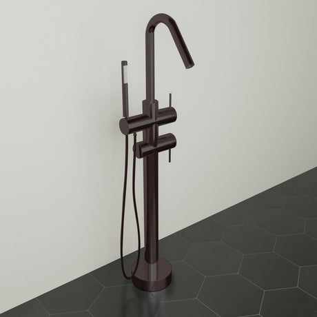 Silerton Freestanding Tub Faucet with Hand Shower