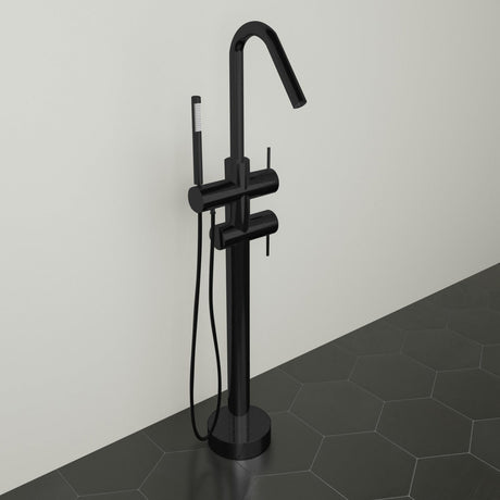 Silerton Freestanding Tub Faucet with Hand Shower