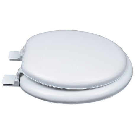 Soft Molded Round Wood Toilet Seat