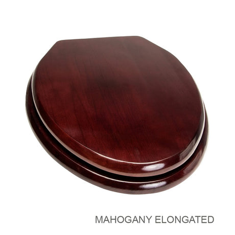 Solid Oak Wood Toilet Seat