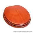 Solid Oak Wood Toilet Seat