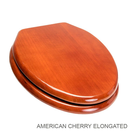 Solid Oak Wood Toilet Seat