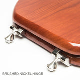 Solid Oak Wood Toilet Seat