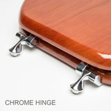 Solid Oak Wood Toilet Seat