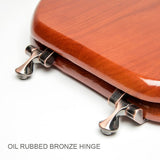 Solid Oak Wood Toilet Seat