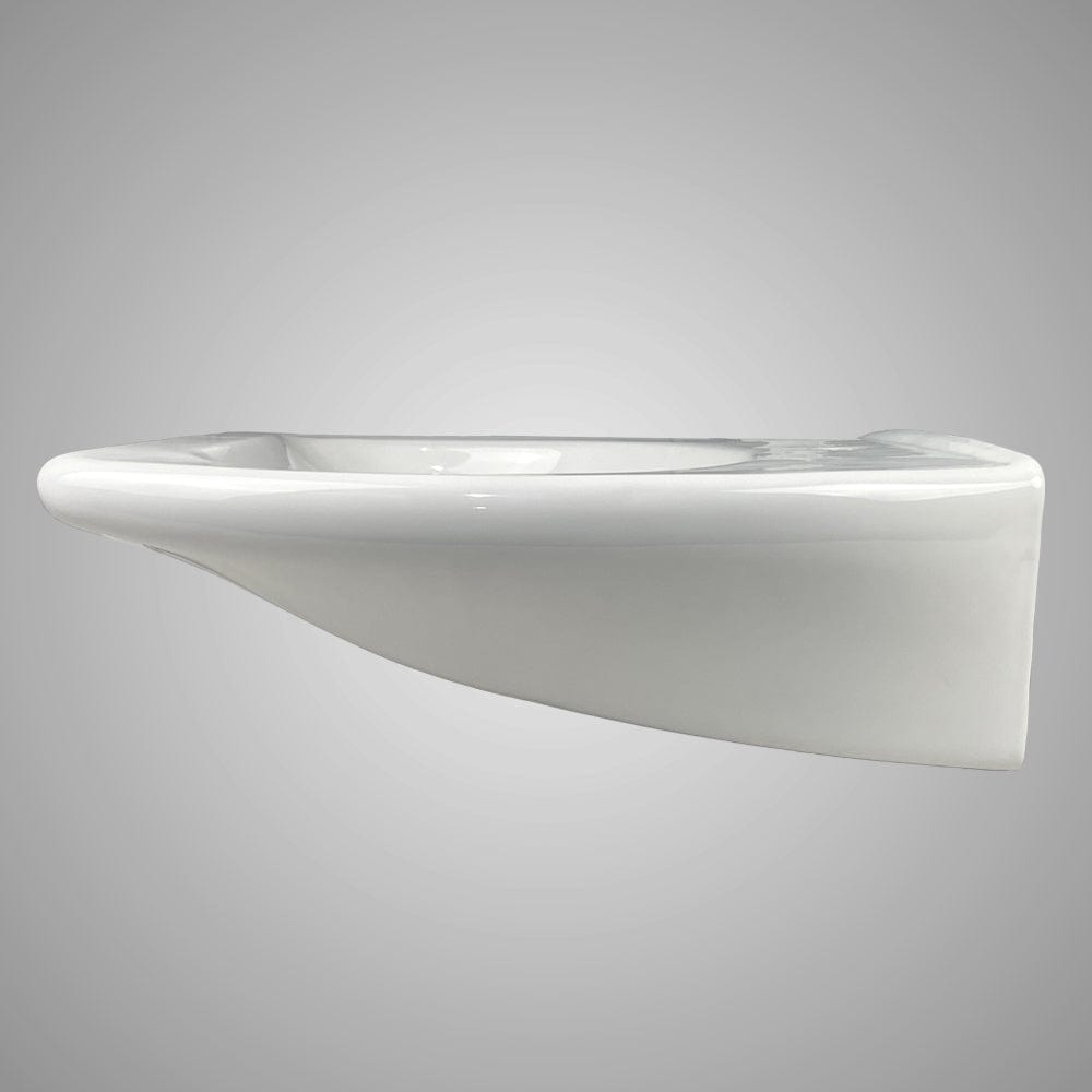 Stampen Vitreous China Wall-Mount Bathroom Sink - ADA Compliant