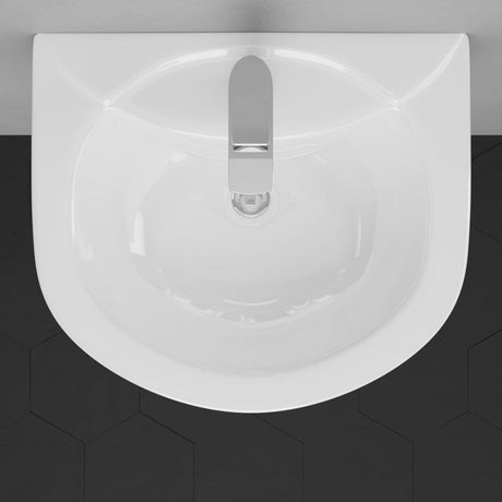 Stelta Vitreous China Pedestal Sink