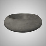 Suplee Round Cast Concrete Vessel Sink - Dusk Grey