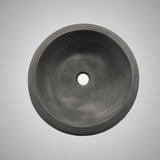 Suplee Round Cast Concrete Vessel Sink - Dusk Grey