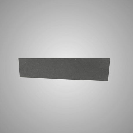 Templey Rectangular Cast Concrete Vessel Sink - Black