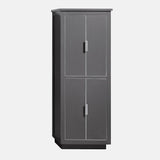 Tendoy Linen Storage Cabinet - Twilight Gray