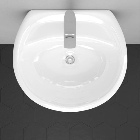 Teska Vitreous China Pedestal Sink