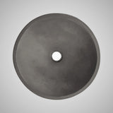 Tigard Round Cast Concrete Vessel Sink - Dusk Grey