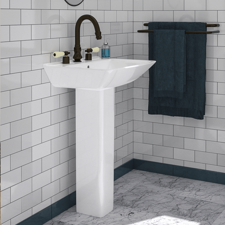 Timberon 200 Vitreous China Pedestal Sink