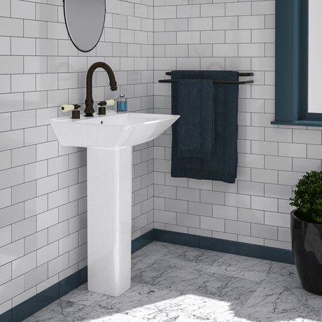 Timberon 200 Vitreous China Pedestal Sink
