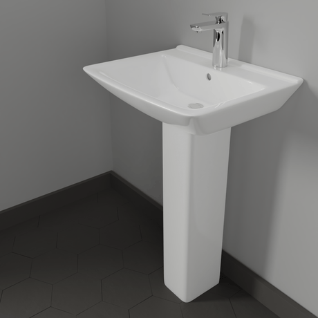 Timberon 200 Vitreous China Pedestal Sink
