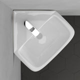Timberon Corner Vitreous China Wall-Mount Sink