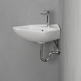 Timberon Corner Vitreous China Wall-Mount Sink