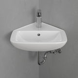 Timberon Corner Vitreous China Wall-Mount Sink