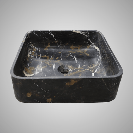 Toro Smooth Honed King Gold Marble Vessel Sink