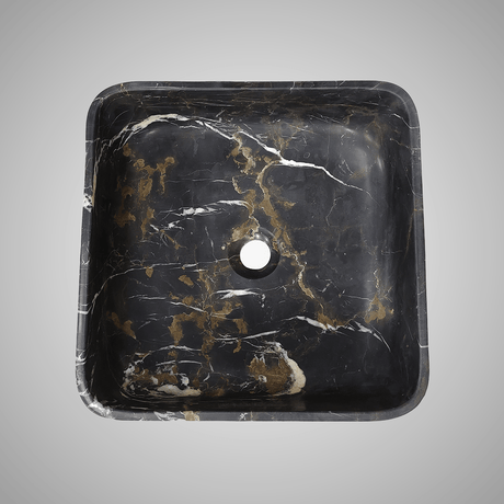 Toro Smooth Honed King Gold Marble Vessel Sink