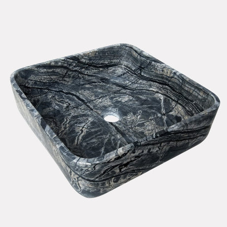 Toro Smooth Honed Lunar Marble Vessel Sink