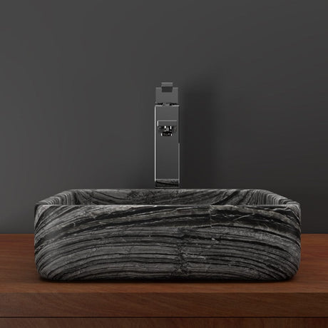 Toro Smooth Honed Lunar Marble Vessel Sink