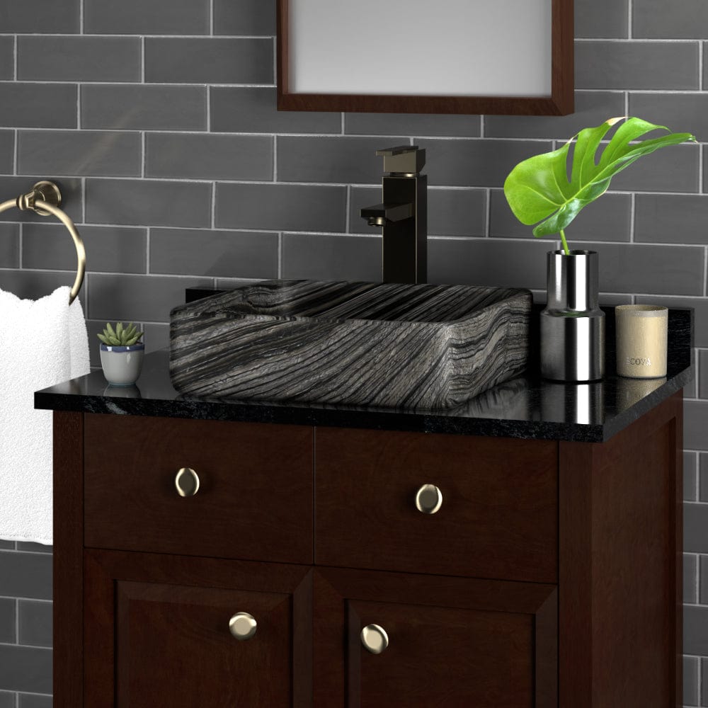 Toro Smooth Honed Lunar Marble Vessel Sink