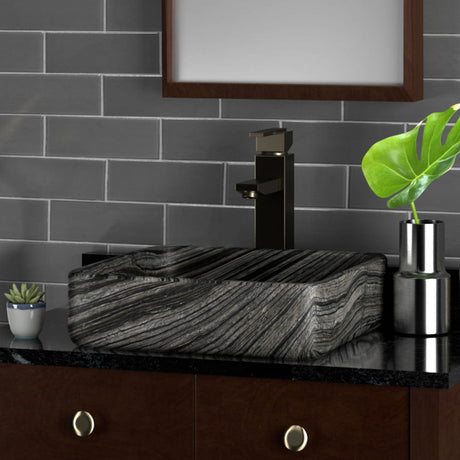 Toro Smooth Honed Lunar Marble Vessel Sink