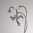 Traditional Wall-Mount Tub Faucet with Hand Shower