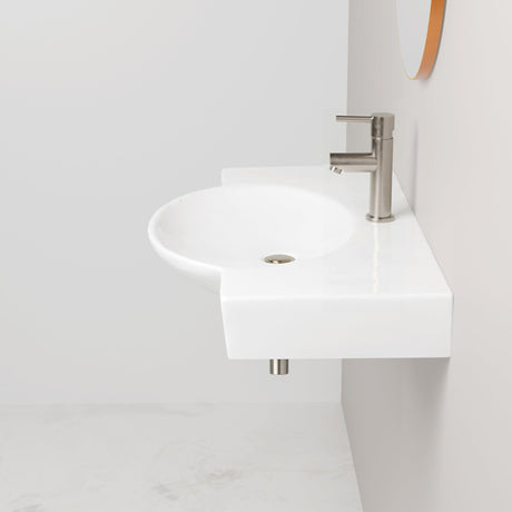 Tripoli Vitreous China Wall-Mount Bathroom Sink