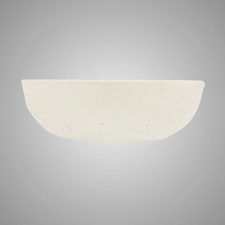 Uncher Round Cast Concrete Vessel B-Grade Sink - Cream