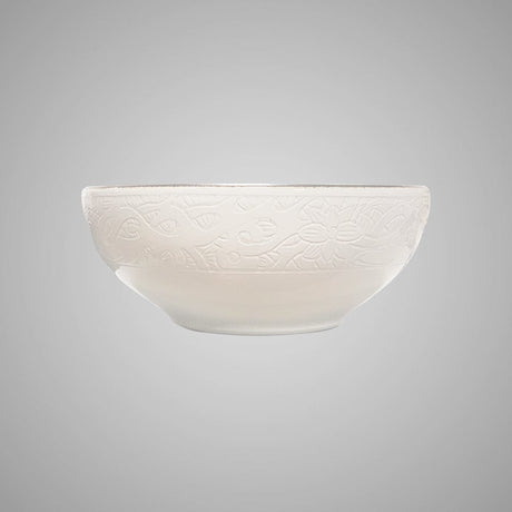 Valier Vitreous China Decorated Vessel Sink - Burnished Bronze Interior