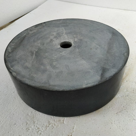 Vestaba Polished Basalt Vessel Sink - Black