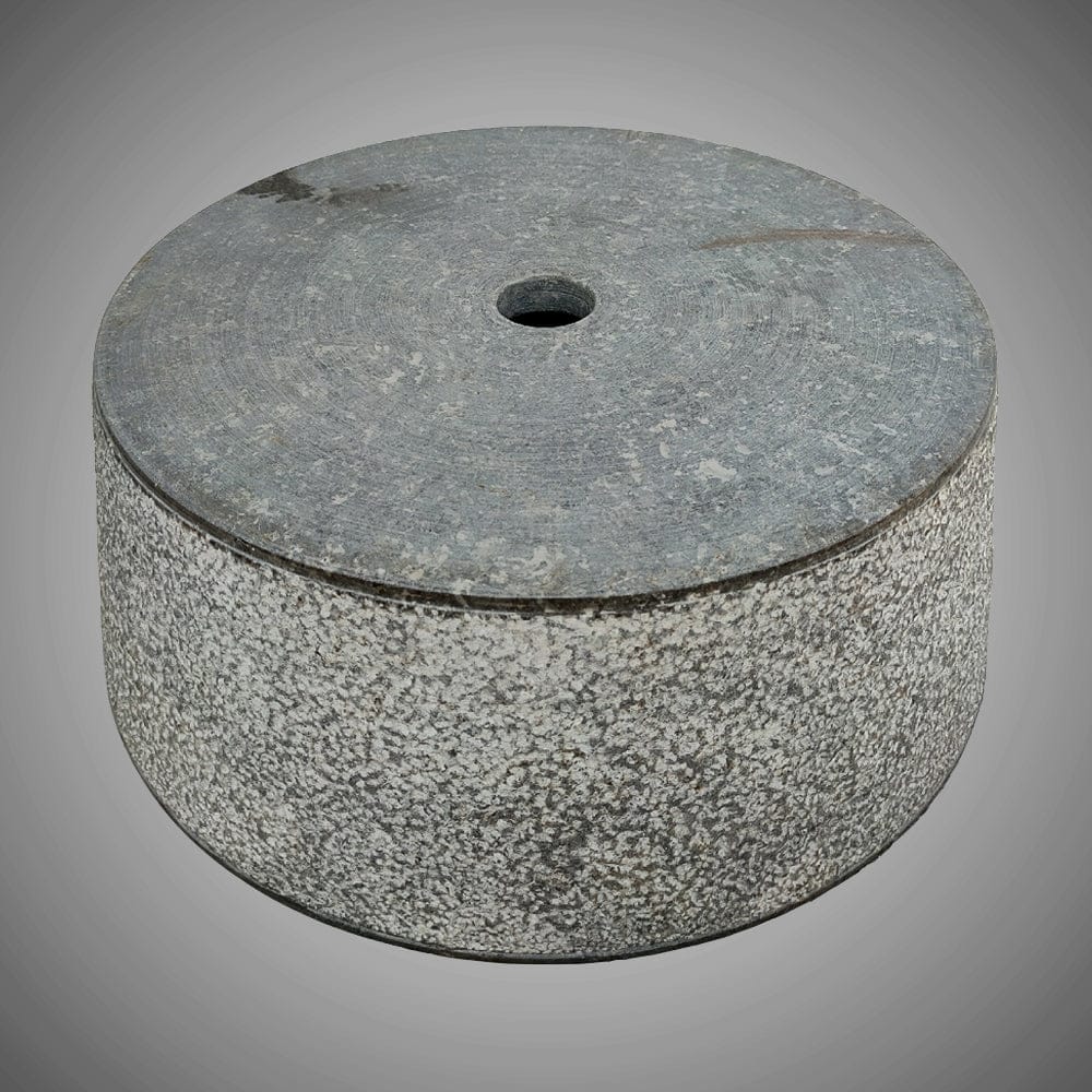 Vetsa Marble Vessel Sink with Hammered Exterior - Black