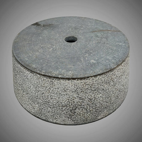 Vetsa Marble Vessel Sink with Hammered Exterior - Black