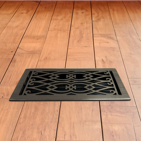 Victorian Solid Brass Floor Register