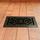 Victorian Solid Brass Floor Register