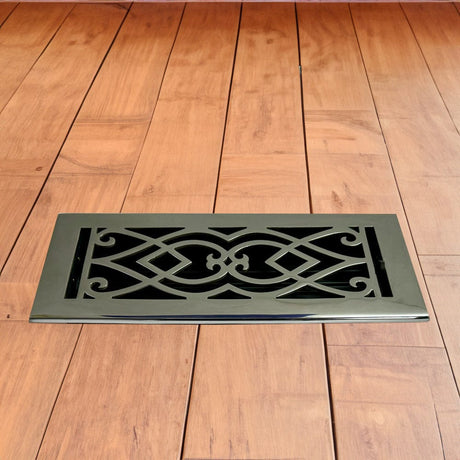 Victorian Solid Brass Floor Register