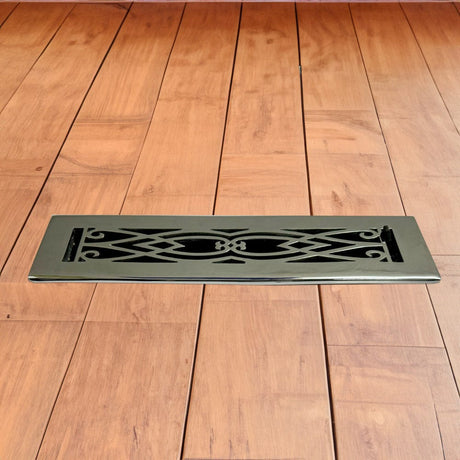 Victorian Solid Brass Floor Register