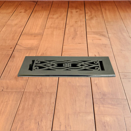 Victorian Solid Brass Floor Register