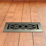 Victorian Solid Brass Floor Register