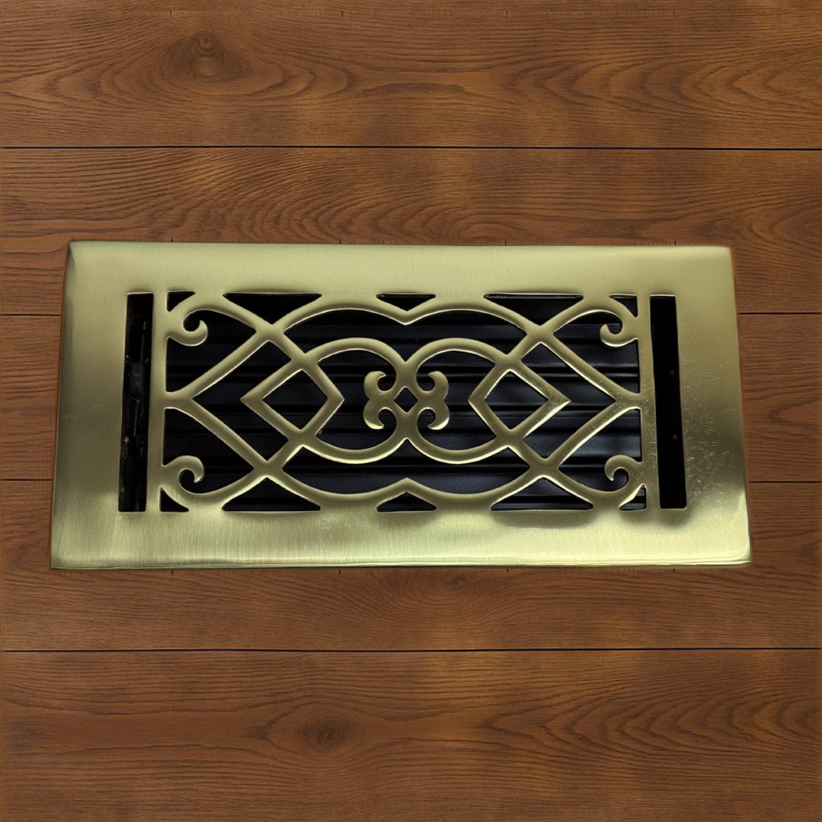 Victorian Solid Brass Floor Register