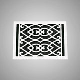 Victorian Solid Brass Floor Register - Special Order Sizes