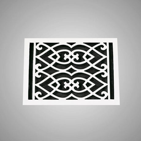 Victorian Solid Brass Floor Register - Special Order Sizes