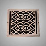 Victorian Solid Brass Floor Register - Special Order Sizes