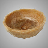 Warnen Polished Onyx Vessel Sink - Yellow