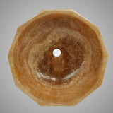 Warnen Polished Onyx Vessel Sink - Yellow