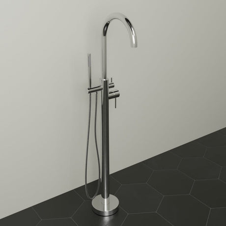 Webster Thermostatic Freestanding Tub Faucet with Hand Shower
