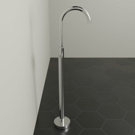 Webster Thermostatic Freestanding Tub Faucet with Hand Shower